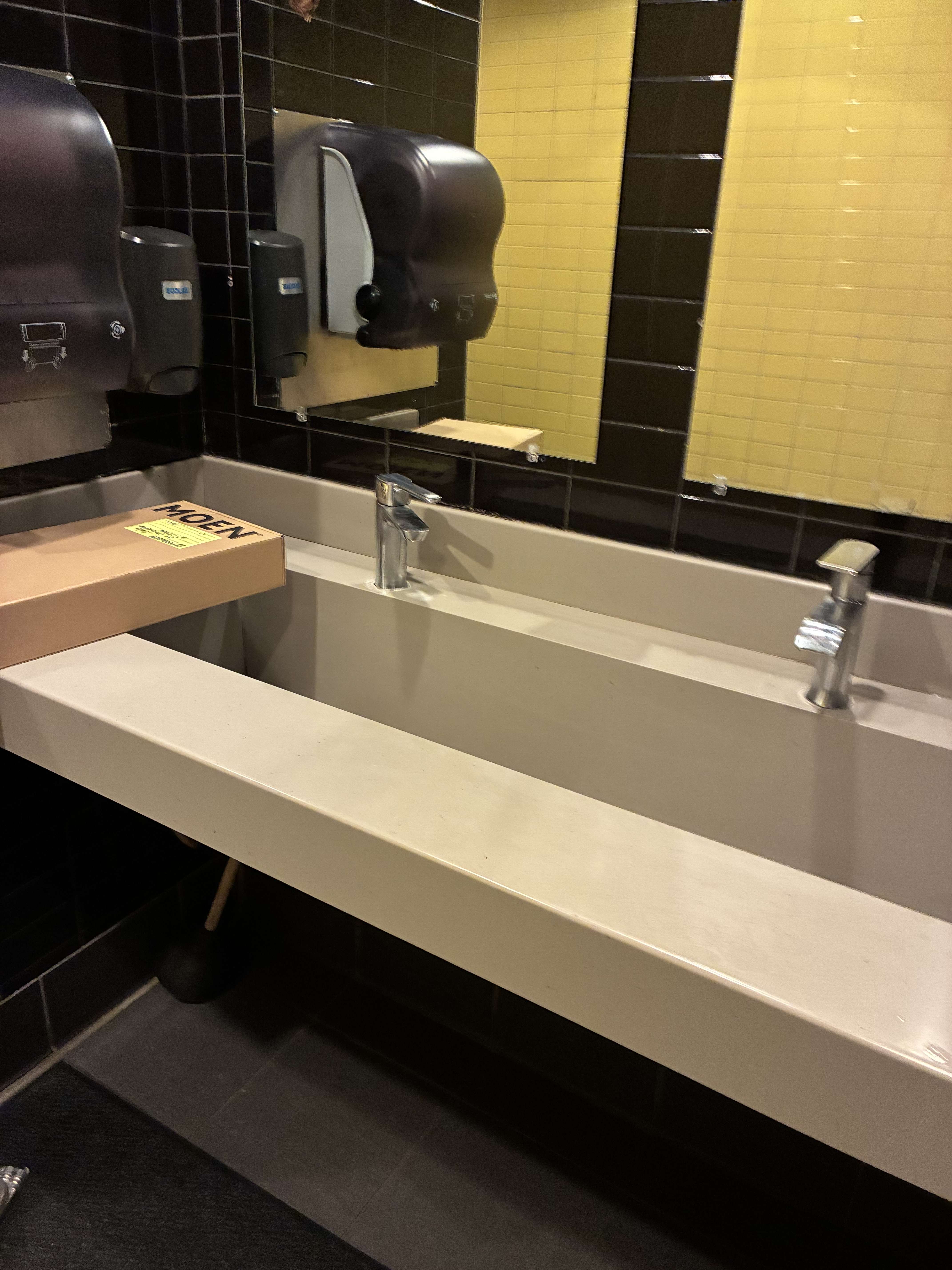 Moen Commercial Restroom Fixture Installation