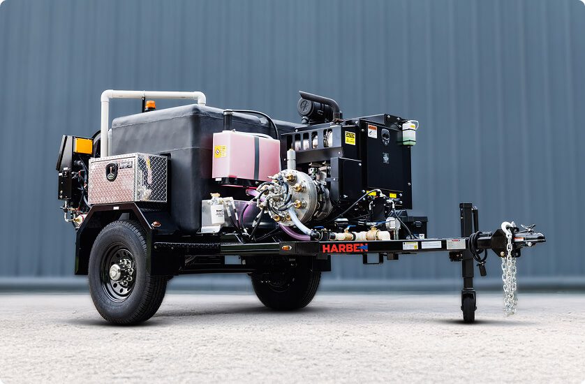 Harben High-Pressure Hydro-Jetting Trailer Unit