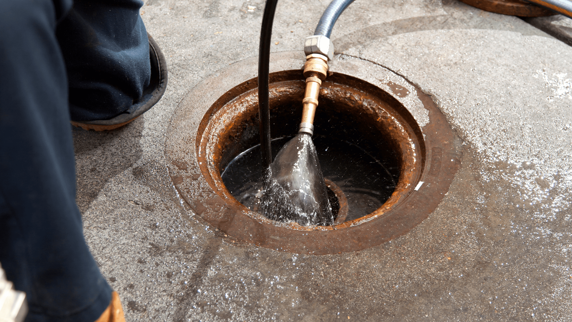 Commercial Drain & Grease Trap Jetting Service